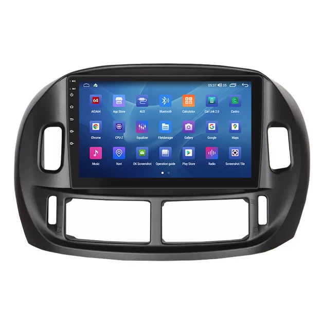 Магнитола Lesko для Toyota Previa II (XR30, XR40) 2000-2006 IPS 9" 2/32Gb CarPlay 4G GPS Prime Тойота Превиа - изображение 2