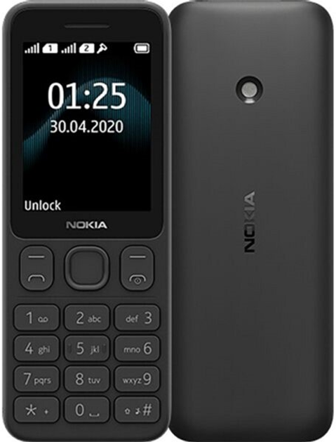 Telefon komórkowy Nokia 125 DualSim TA-1253 Black (TA_1253 Black) - obraz 1