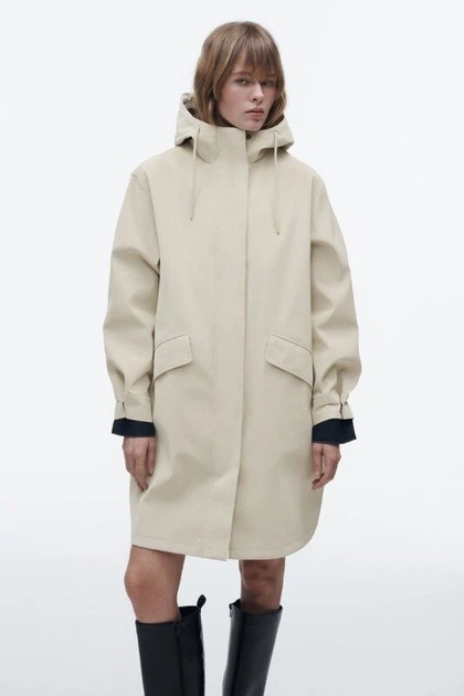 m*様 DEFORM DOCKING NYLON JACKET Ivory DEFORM DOCKING NYLON JACKET Ivory 【公式通販】