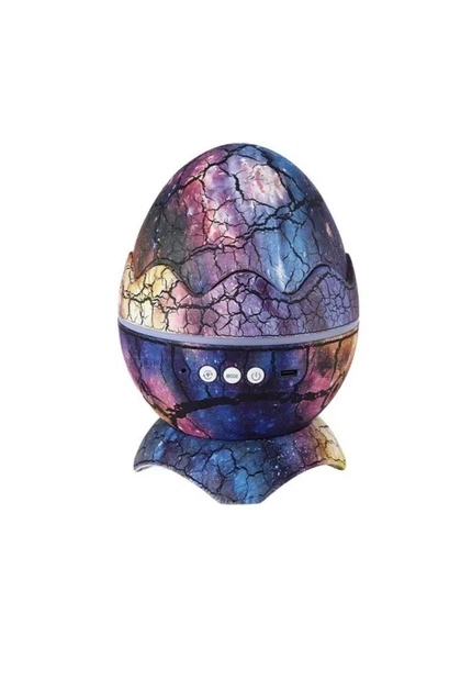 Детский музыкальный ночник-проектор Art Decor (Bluetooth колонка) звездного неба и северного сияния "Яйцо динозавра" - изображение 11