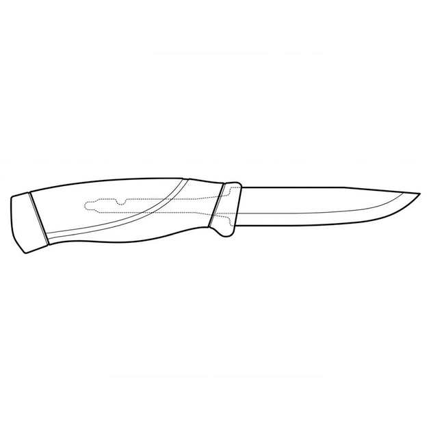 Нож Morakniv Comapnion S Navy Blue 13164 - изображение 8