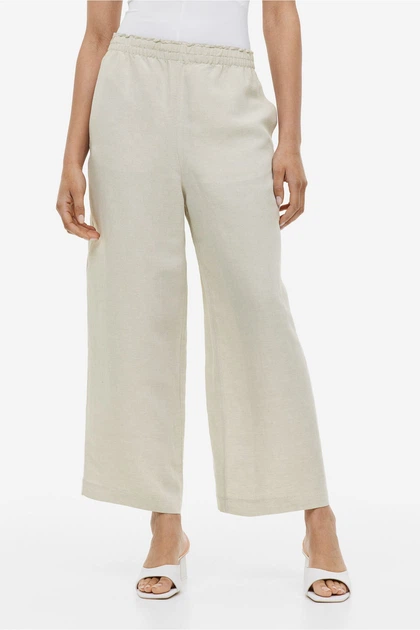 Штани H&M XL світло-бежевий 26091145276 - зображення 2