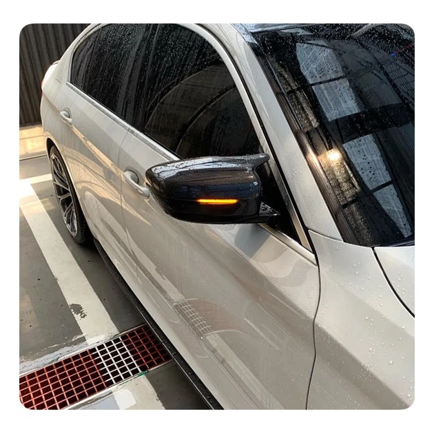Динамічні LED повторювачі поворотників у дзеркала BMW G11 G12 G14 G15 G16 G20 G22 G30 G31 G32 F90 - зображення 4
