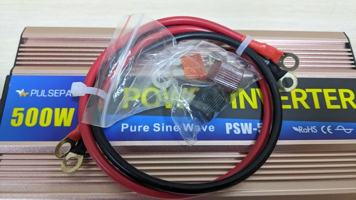 Инвертор Pulsepad PSW-500 12V 500W Pure Sine Wave - Фото 4 Инвертор Pulsepad PSW-500 12V 500W Pure Sine Wave - изображение 4