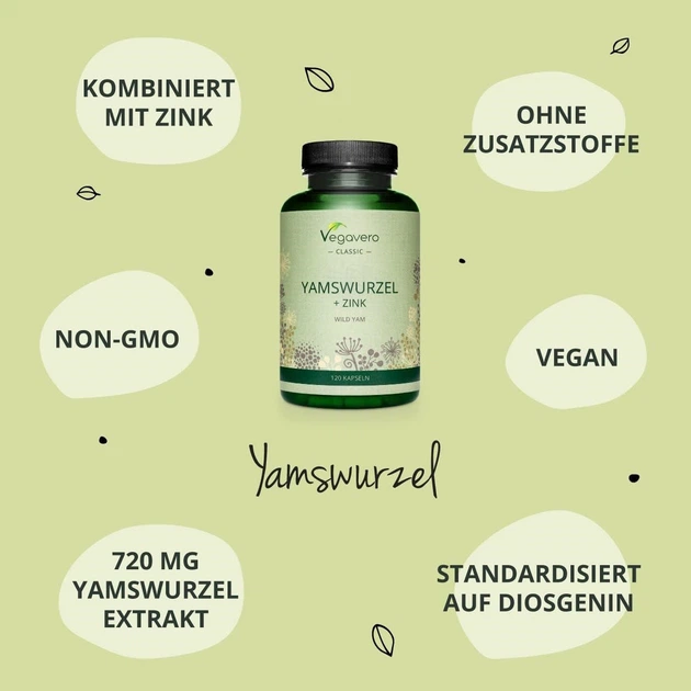 Корень ямса 1440 мг VEGAVERO® – 120 капсул - изображение 2