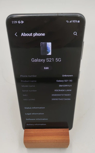Смартфон Samsung Galaxy S21 5G (SM-G991U1) Б/В - зображення 3