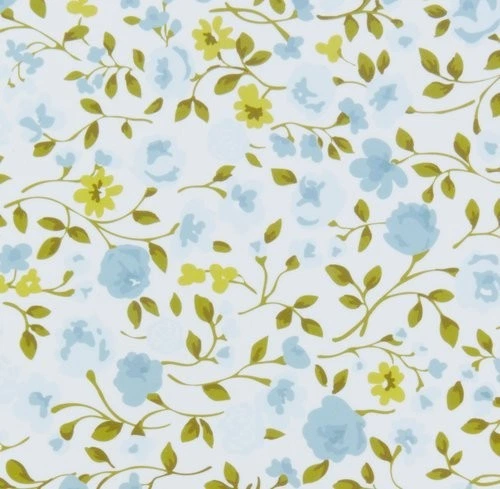 Сервировочная салфетка FLORA 33x42см синий/белый - изображение 2