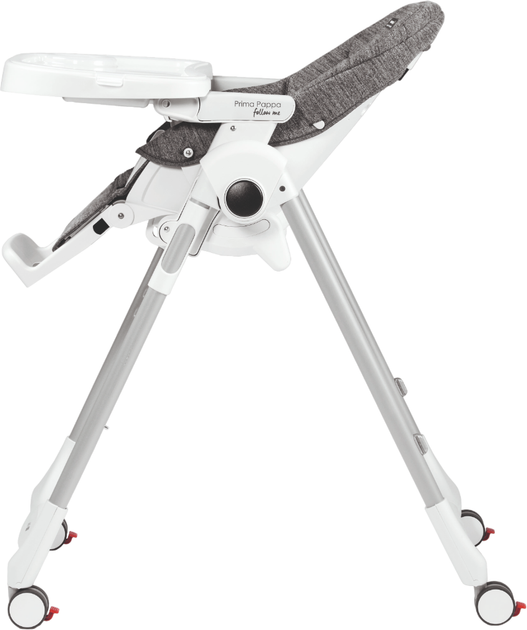 Стульчик для кормления Peg-Perego Prima Pappa Follow Me Wonder Grey (8005475410653) - Фото 5 Стульчик для кормления Peg-Perego Prima Pappa Follow Me Wonder Grey (8005475410653) - изображение 5