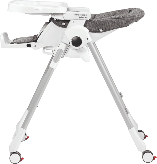 Стульчик для кормления Peg-Perego Prima Pappa Follow Me Wonder Grey (8005475410653) - Фото 7 Стульчик для кормления Peg-Perego Prima Pappa Follow Me Wonder Grey (8005475410653) - изображение 7