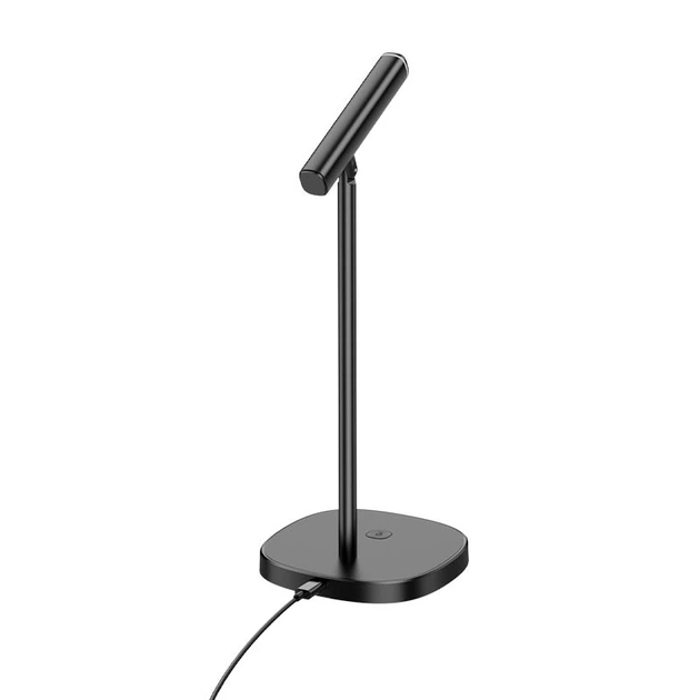 Настольный микрофон HOCO Mike USB desktop microphone L16 |Type-C/AUX 3.5mm| black - изображение 5