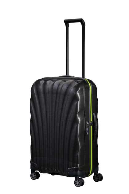 Чемодан 69 См Samsonite C-LITE BLACK/LIME 69x46x29 CS2*19010 - изображение 3