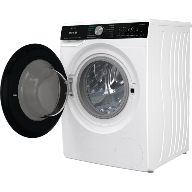 Стиральная машина Gorenje фронтальная, 10,5кг, 1400, A+++, 60см, дисплей, инвертор, пар, Wi-Fi, белый (WNS1X4ARTWIFI) - изображение 3