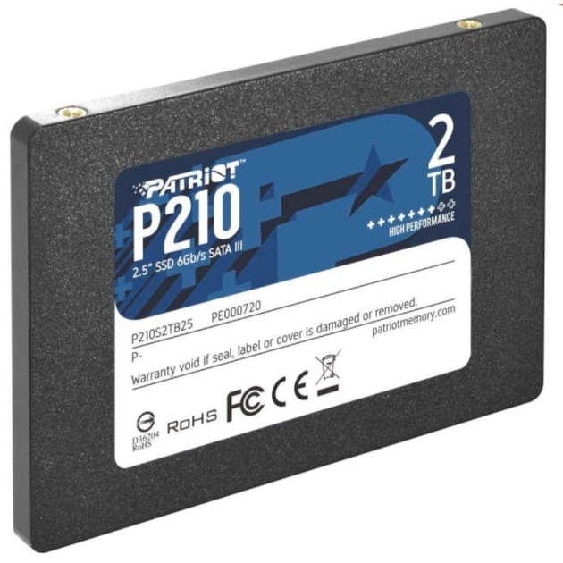 Накопичувач SSD 2.5" 2TB Patriot (P210S2TB25) - зображення 3