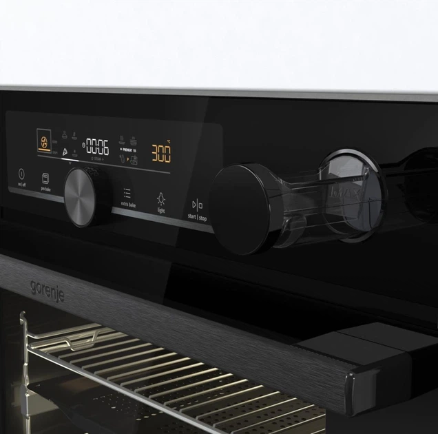 Духовой шкаф Gorenje электрический, 77л, A+, пар, дисплей, 300 °C, Wi-Fi, черный (BSA6747A04BGWI) - изображение 7
