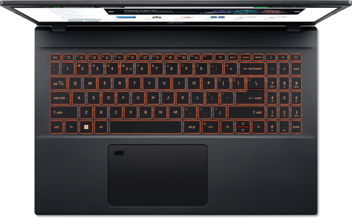 Ноутбук Acer Aspire 7 A715-76G-51C4 (NH.QN4EU.003) Charcoal Black / Intel Core i5-12450H / RAM 8 ГБ / SSD 512 ГБ / nVidia GeForce RTX 2050, 4 ГБ / Підсвітка клавіатури - зображення 5