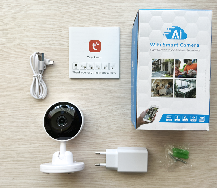 Відеоняня радіонян IP-камера HD 1080P WiFi я з датчиком руху ІЧ-підсвічування двосторонній зв'язок Axacam E8 - зображення 7