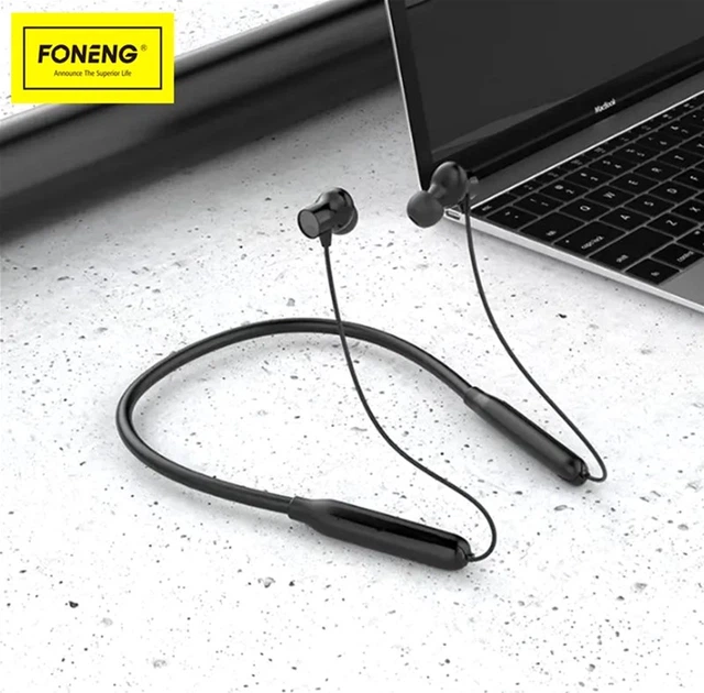 Навушники Foneng Neckband Sport BL34 (BL34 Black) - зображення 5