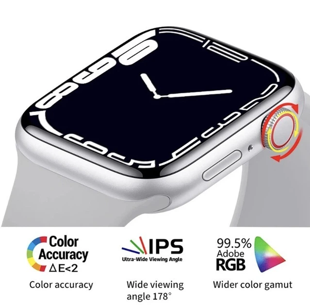 Смарт-часы Smart Watch I8 Pro Maxс водостойким корпусом, спортивные режимы, уведомления, шагомер, Черный - изображение 4