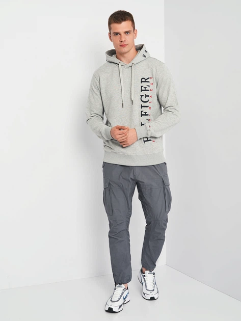Худи мужское Tommy Hilfiger 11212.2 S Серое - изображение 3