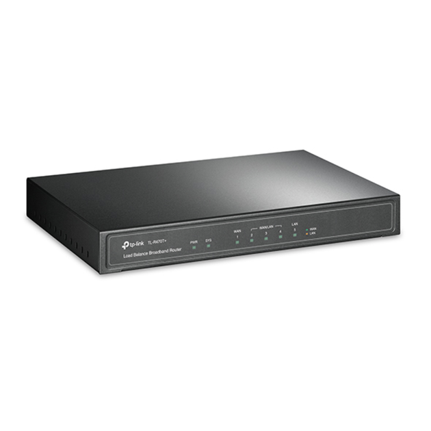 Маршрутизатор серверний TP-Link TL-R470T+ 100 Мбіт/с настільний - Фото 1 Маршрутизатор серверний TP-Link TL-R470T+ 100 Мбіт/с настільний - зображення 1