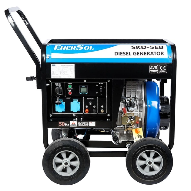 Генератор дизельний EnerSol Kit Energy 5.0 кВт SKD-5EB - Фото 2 Генератор дизельний EnerSol Kit Energy 5.0 кВт SKD-5EB - зображення 2