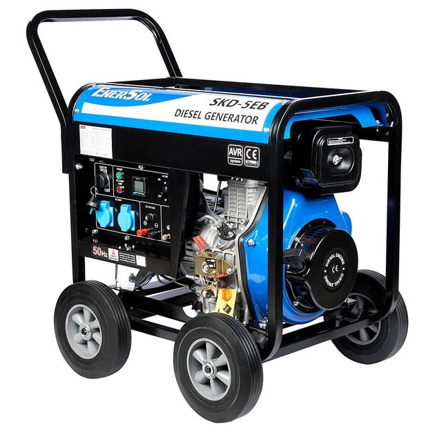 Генератор дизельний EnerSol Kit Energy 5.0 кВт SKD-5EB - Фото 3 Генератор дизельний EnerSol Kit Energy 5.0 кВт SKD-5EB - зображення 3