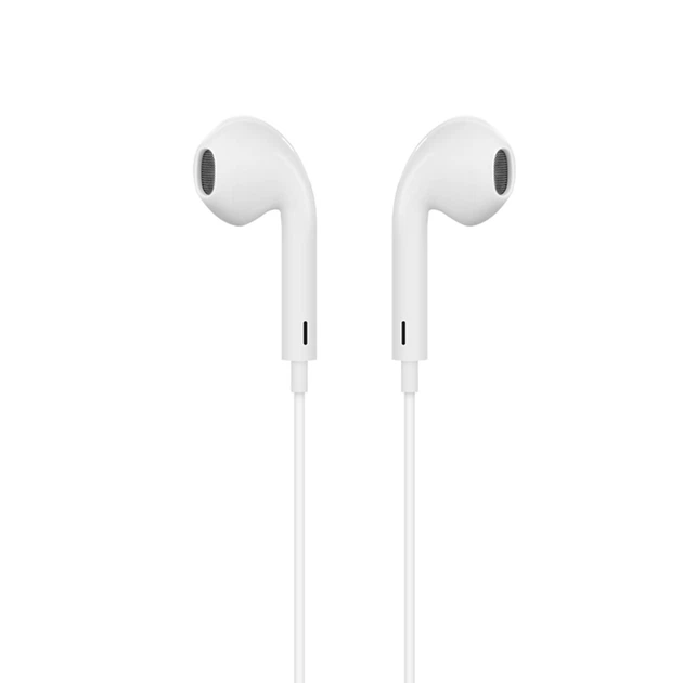 Дротові навушники HOCO L7 Plus Original series wireless earphones 3.5мм 1.2м White (6931474714725) - зображення 2