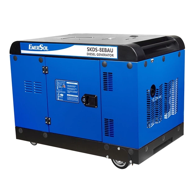 Дизельний генератор Kit Energy EnerSol SKDS-8EBAU 230B-380В 50Гц 8кВт 1-3 фази з електростартером - зображення 3