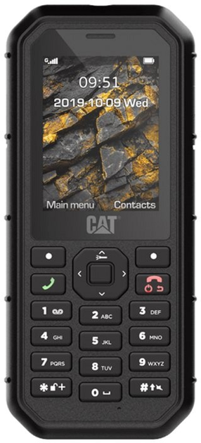 Telefon komórkowy Cat B26 DualSim Black (CAT-B26-DAE-EUA-EN) - obraz 1
