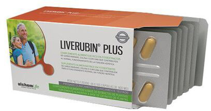 Suplement diety Alchemlife Liverubin Plus 60 kapsułek (7640178390867) - obraz 1