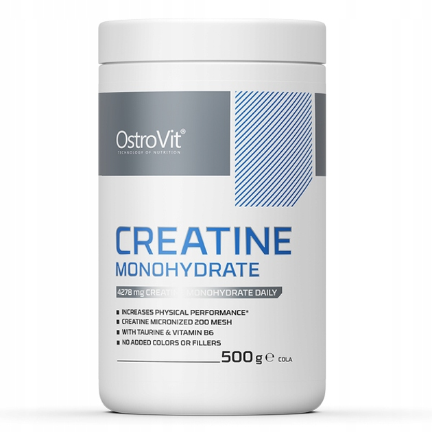 Креатин моногидрат Ostrovit Creatine 500 g Cola – фото, отзывы ...