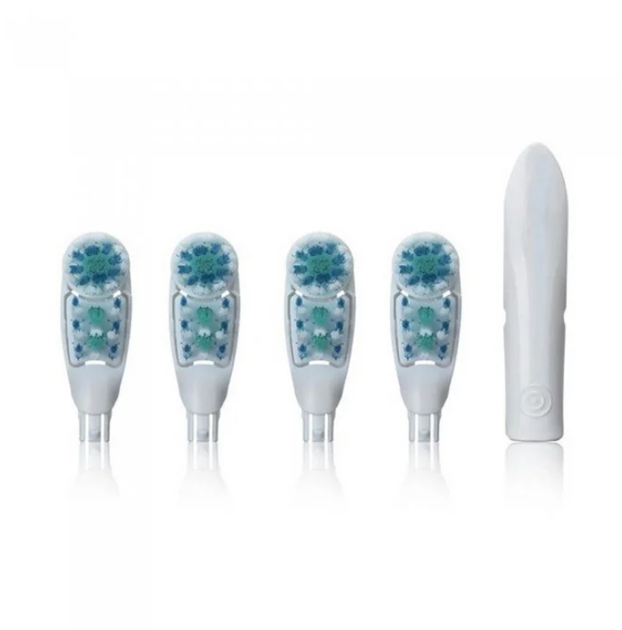 Насадки для зубной электрической щетки Oral b Cross Action Power Complete Pro-Health 3D White B1010F - изображение 2
