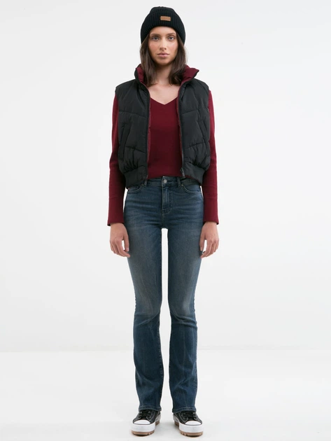 Jeansy slim fit damskie Big Star Adela Bootcut-321 32-34 Niebieskie (5900714669546) - obraz 3