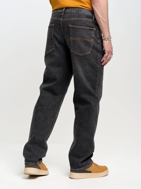 Jeansy regular fit męskie Big Star Isaac-999 34-34 Szare (5900714663506) - obraz 2