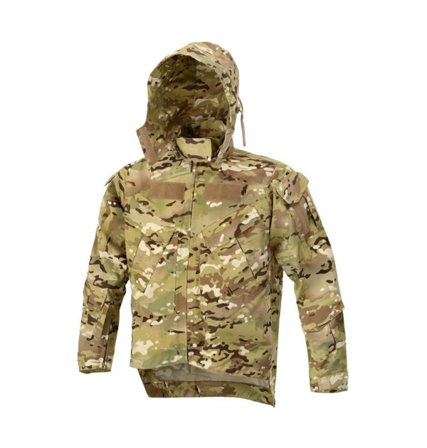 Военная мужская куртка Dragonfly Defcon 5 с капюшоном Мультикам S (Kali) - изображение 1