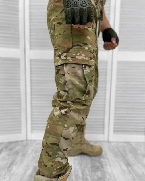 Тактичні зимові штани Soft Shell Combat на флісі Світлий мультикам, XL (Kali) - зображення 2