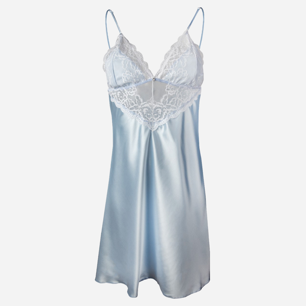 Нічна сорочка жіноча DKaren Slip Luna S Baby Синя (5903251435223) - зображення 3