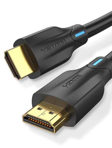 Кабель Vention HDMI - HDMI, v2.1, 8K 60Hz, 4K 120Hz, 2K 144Hz, 1080P 160Hz 1.5 м (AANBG) - изображение 2