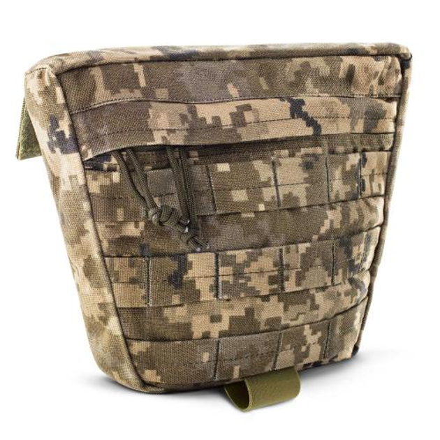 Сумка-напашник U-win Large Lower Accessory Pouch (Ukrainian Digital Camo (MM-14)) 20x23x3 cm - изображение 1