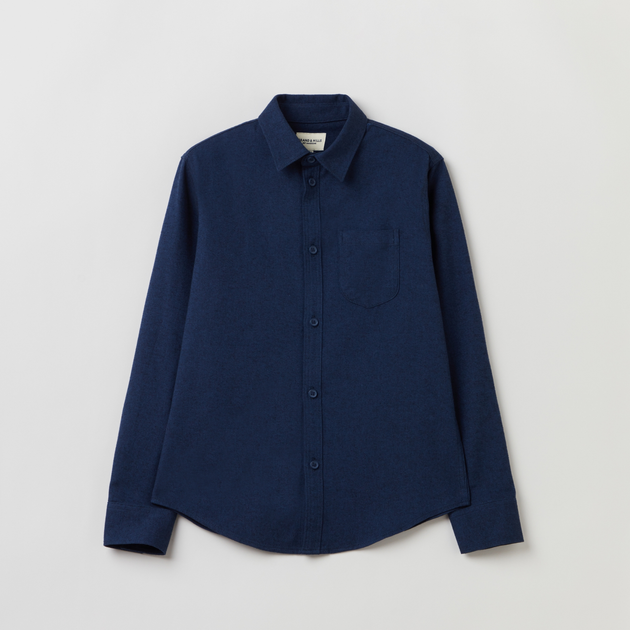 Підліткова сорочка для хлопчика OVS 1816962 164 см Синя (8056781499894) - зображення 1
