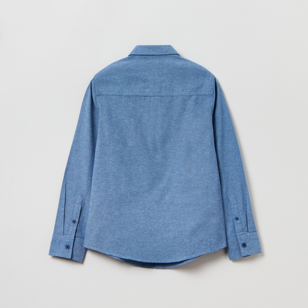 Підліткова сорочка для хлопчика OVS 1816967 146 см Блакитна (8056781499917) - зображення 2