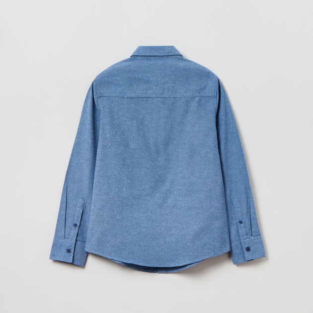 Підліткова сорочка для хлопчика OVS 1816967 158 см Блакитна (8056781499931) - зображення 2