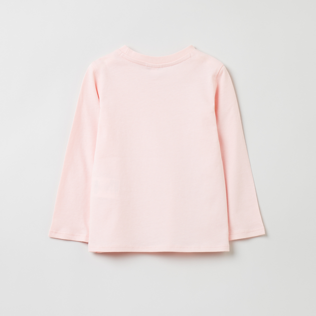 Bluza bez kaptura dziewczęca OVS 1891559 86 cm Różowa (8052147133761) - obraz 2