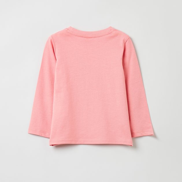 Bluza bez kaptura dziewczęca OVS 1891564 92 cm Różowa (8052147133822) - obraz 2