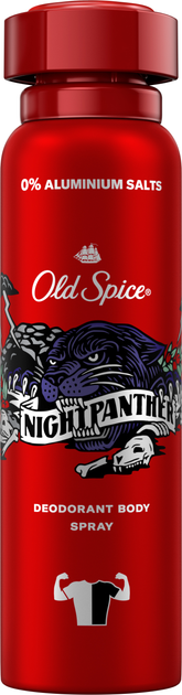 Dezodorant w aerozolu Old Spice Night Panther 150 ml (8006540377321) - obraz 1