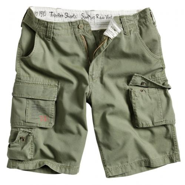 Шорти Surplus Raw Vintage SURPLUS TROOPER SHORTS (Olive) XL - зображення 1