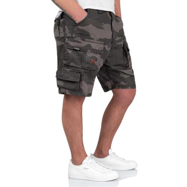 Шорты Surplus Raw Vintage SURPLUS TROOPER SHORTS (Black Camo) 7XL - изображение 2