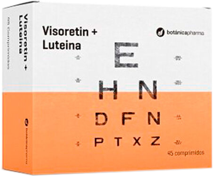 Дієтична добавка Botanica Pharma Viso Retin+ Luteina 45 капсул (8435045200801) - зображення 1