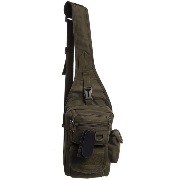 Сумка Tactical 184 Olive тактическая сумка для переноски вещей 4л (TS184-Olive) - изображение 2