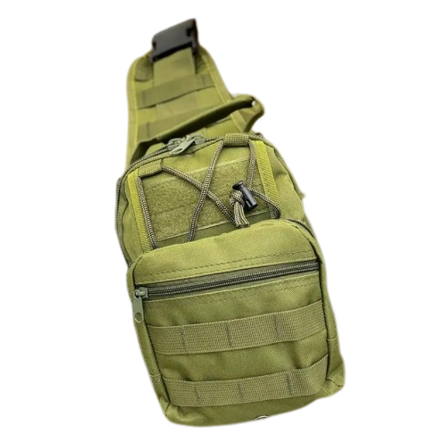 Сумка Tactical 098 Olive тактическая сумка для переноски вещей 23,5х6х12 см (TS098-Olive) - изображение 1